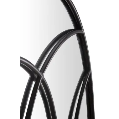 LUSTRO NA ŚCIANĘ DARK 90X2,5X110 cm (WYMIAR LUSTRA 87X108 cm)
